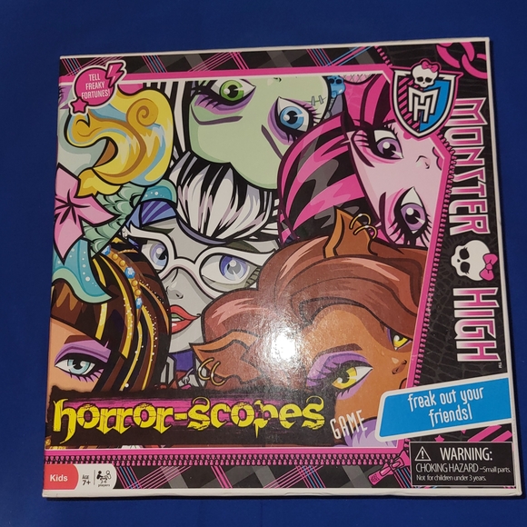 monster high Other - Monster High Horror-Scopes Game Mattel rare game vintage new open box